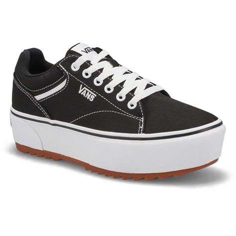 Vans Womens Seldan Platform St Sneaker Bla