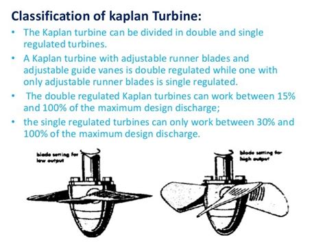 Kaplan turbine