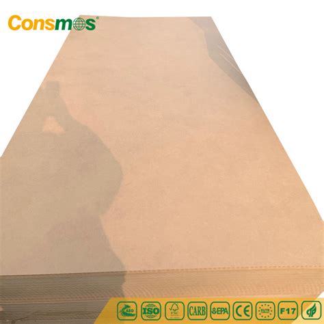 Wholesale 1220 2440mm E0 Grade Melamine Laminated Faced Medium Density