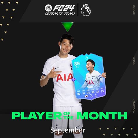 FC 24 Sbc Heung Min Son POTM Di Settembre Della Premier League FUT