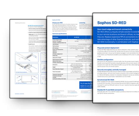 Sophos Sd Red Appliance R Ztchmr Avanet