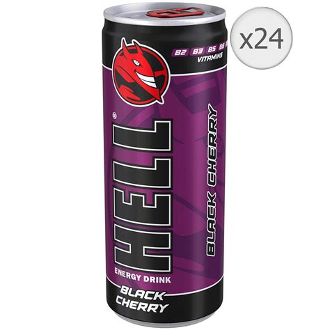 Bautura Energizanta Hell Energy Drink Black Cherry Doza X Ml