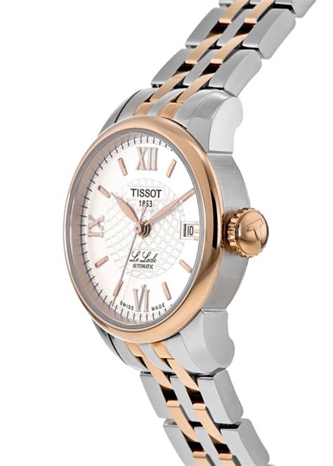 Tissot Le Locle Automatic Gold Steel Women S Watch T