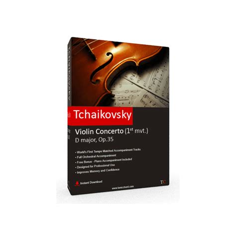 Tchaikovsky - Violin Concerto in D Major, Op.35 1st movement ...