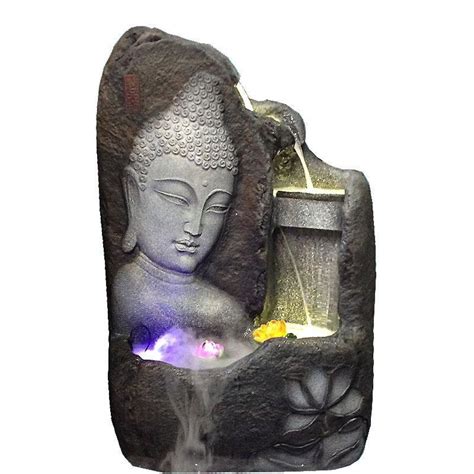 Corner Attraction Enormous Buddha Water Fountain My Aashis