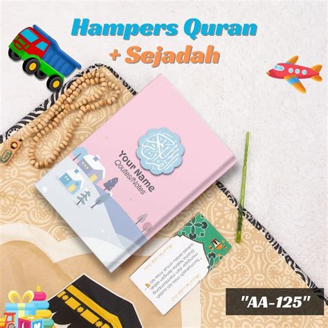 Jual Hampers Quran Sajadah Tasbih Piring Set Kado Ulang Parcel Handuk