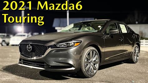 First Look 2021 Mazda6 Touring At Night In Machine Gray Youtube