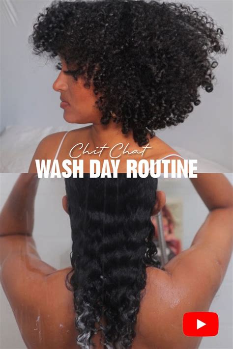 Wash Day Routine B Wash And Go Curly Hair Videos Curly Hair