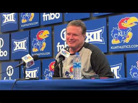 Kansas Coach Bill Self On Saturday Vs West Virginia Whats Ahead For