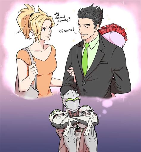 Pin By Halflycan On Genji X Mercy Gency Overwatch Genji