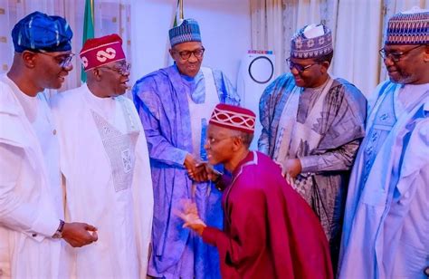 Tinubu Shettima Present Their Certificates Of Return To President