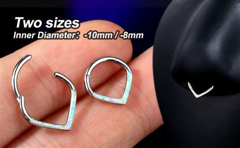 Amazon Cm Crareesi Mania Daith Earrings L Surgical Steel