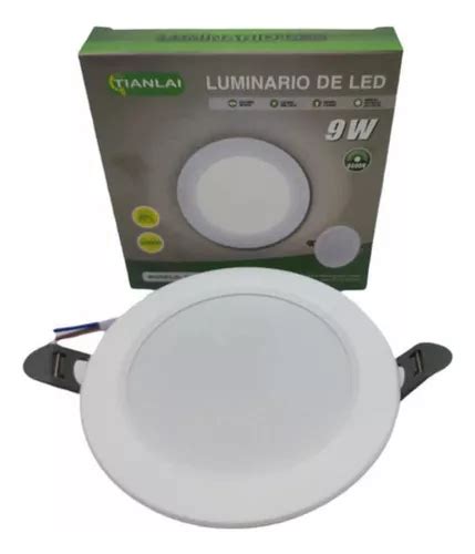 Lámpara Led Empotrable 9w Spot Para Bote 4 Pulgadas 36 Pz Envío gratis