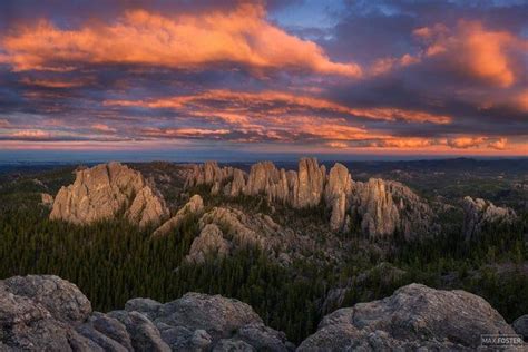 Best Sunset I Saw All Year In The Black Hills South Dakota Oc