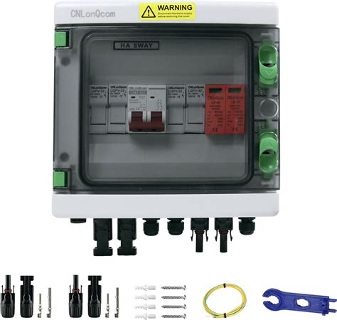 Solar Pv Combiner Box 2 Strings 2 In 1 Out Dc500v Philippines Ubuy