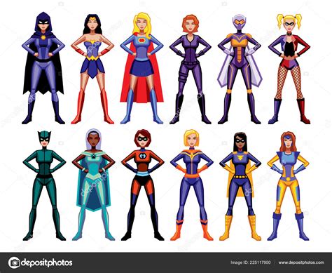Herois Femininas - Graficos De Super Herois Femininos Fantasias Super Herois Imagens