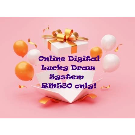 Online Digital Lucky Draw System Shopee Malaysia