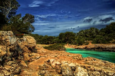 Sfondi Paesaggio Mare Baia Collina Lago Acqua Roccia