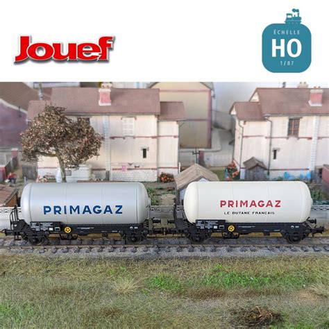 Coffret Wagons Citerne Primagaz Sncf Ep Iii Ho Jouef Hj