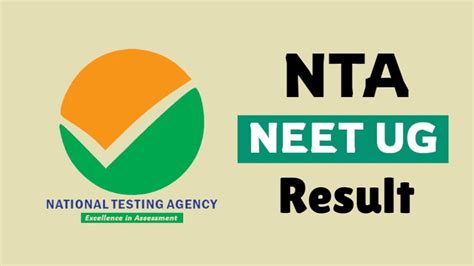 Nta Neet Ug Result Score Card Release For Entrance Test