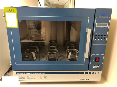 Like New Grant Bio ES80 Bench Top Orbital Incubator Shaker UK Labs