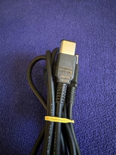 Original Nintendo Game Boy Black Game Link 2 Player Cable Dmg 04 Oem