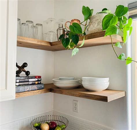 Floating Corner Shelf