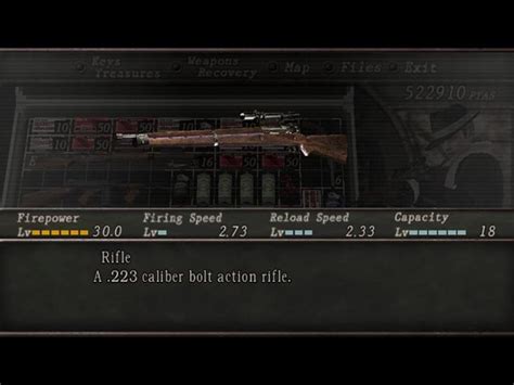 Resident Evil 4 Best Rifle All Rifles In The Game And How To Get Them