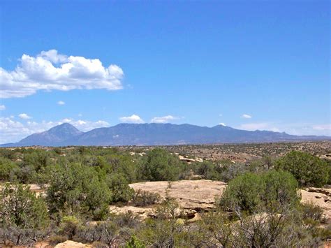 Sleeping Ute Mountain Geographically The Ute Mountains Ar Flickr