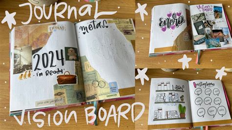 Bullet Journal 2024 Portada De Enero Y Vision Board YouTube