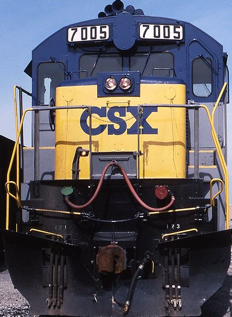 A Old Csx Ge C30 7 Locomotive Jacob Flickr