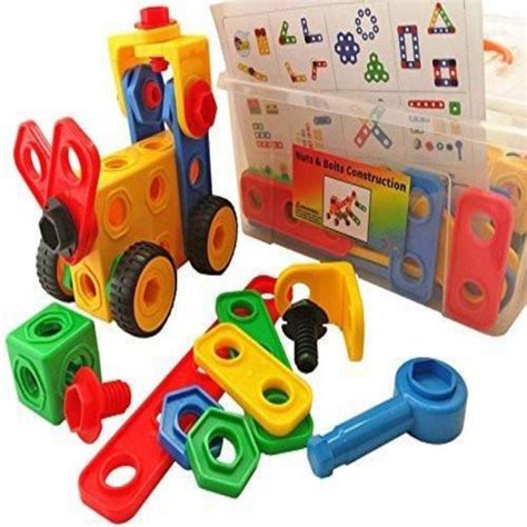 Construction Toys For 2, 3, 4, 5 Year Olds, Construction Building Block ...