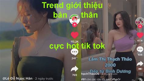 CÁch LÀm Trend Tik Tok GiỚi ThiỆu BẢn ThÂn MỚi Hot CỰc Youtube