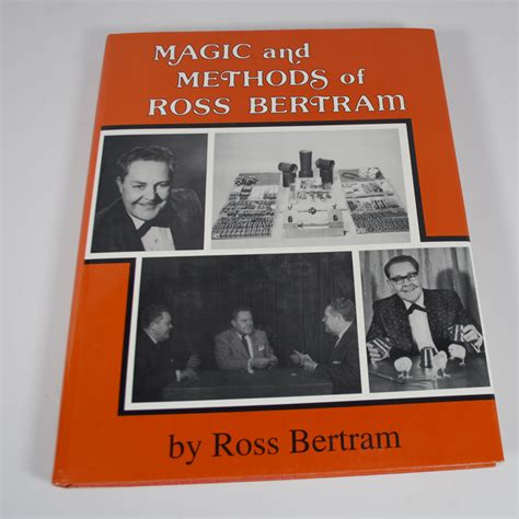 Magic And Methods Of Ross Bertram Magic Collectibles