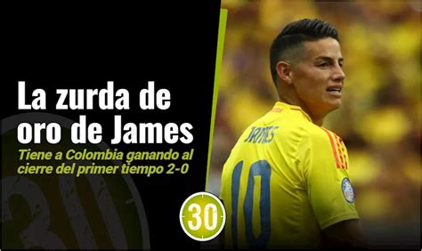 2 0 Primer tiempo Con la magia de James Rodríguez Muñoz y Lerma