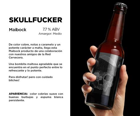 Cerveza Bad Bitch Skullfucker Maibock Botella X Ml Tienda De