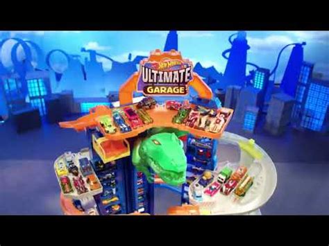 Hot Wheels City Megacity Parkgarage Mit T Rex Angriff Galaxus