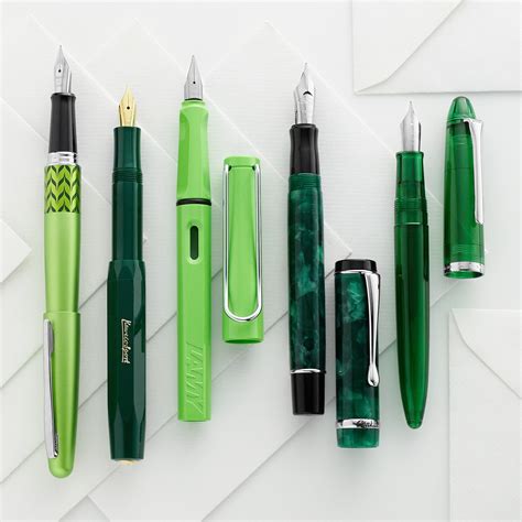 Green Fountain Pens The Goulet Pen Company