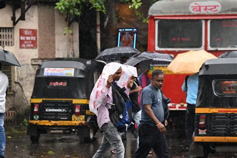 Mumbai Weather Update City To Get Heavy To Very Heavy Rainfall Today