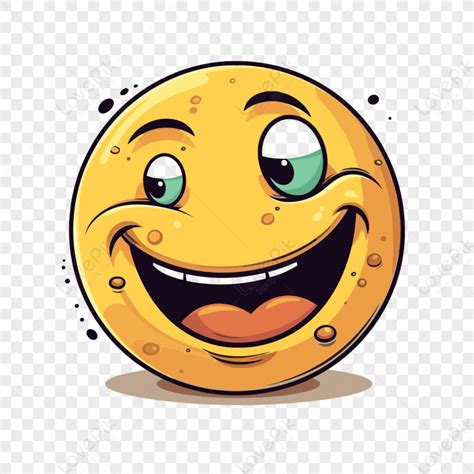 Smiley Facecartoonsticker Png Transparent Background And Clipart