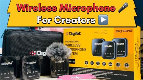 Digitek Wireless Mic For Creators Digitek Wireless Mic Under 2999