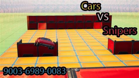 Cars VS Snipers Teampuxty Fortnite Creative Map Code