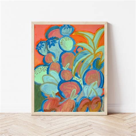 Abstract Fruit Art - Etsy