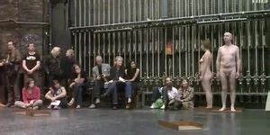 Mature Couple Flashes In Nude Art Performance Piece Tnaflix