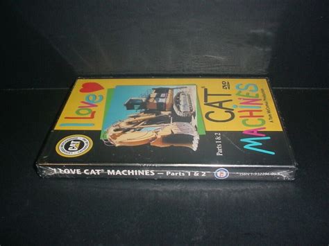 Ev042 New Fs Dvd I Love Cat Machines Parts 1 And 2 Caterpillar Inc