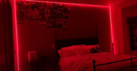 Aesthetic Red Room Lights Img Omnom