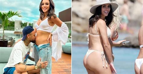 Mykonos Photos Of Neymar S Pregnant Partner Bruna Biancardi