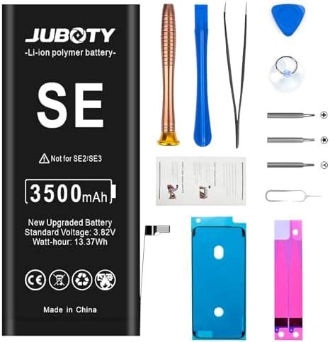 Amazon Juboty Mah Battery For Iphone Se Nd Gen Li Ion