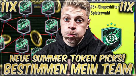 11x SUMMER TOKEN PICKS ENTSCHEIDEN 95 93 MEIN FIFA 22 TEAM YouTube