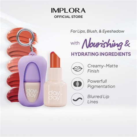 Jual Implora Day To Day Lip Bullet Shopee Indonesia